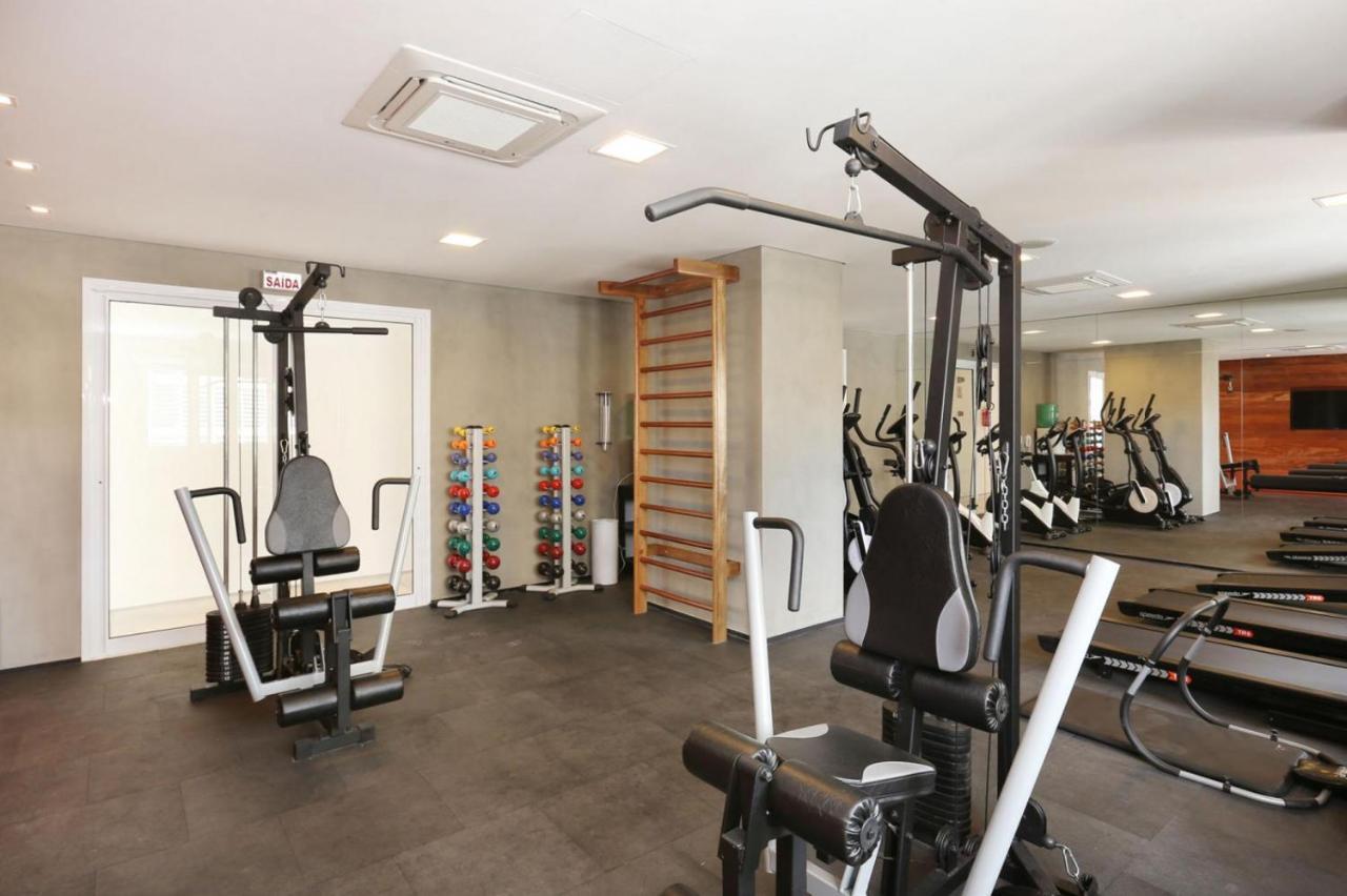 Loft Com Piscina, Academia, 100 Metros Do Metro Apartment เซาเปาโล ภายนอก รูปภาพ